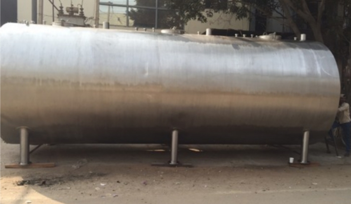 stainless steel storage tanks